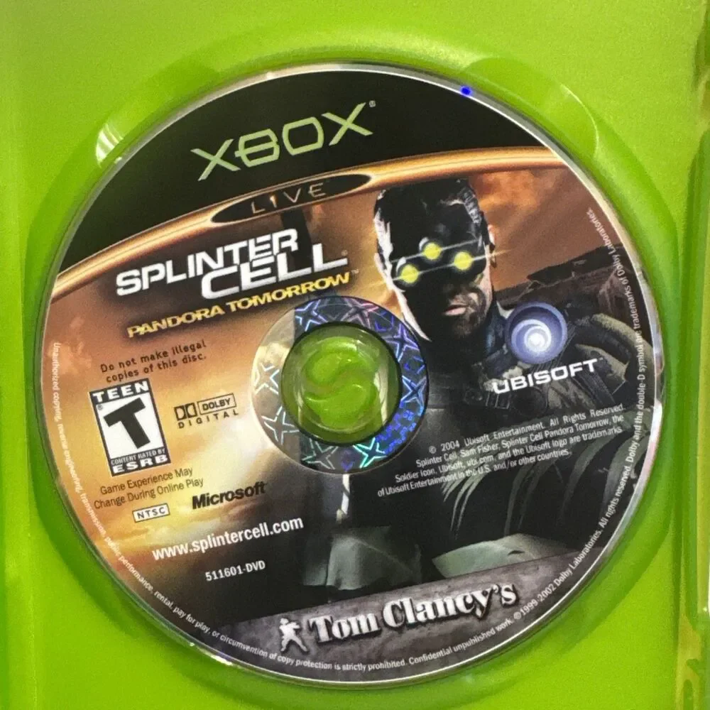 Microsoft Xbox Tom Clancy's Splinter Cell: Pandora Tomorrow